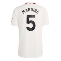 Fotballdrakt Herre Manchester United Harry Maguire #5 Tredjedrakt 2023-24 Kortermet